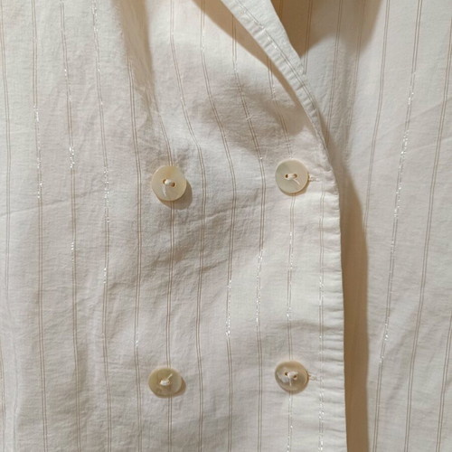 MNG Wrap Shirt Like New, Beige, Size S