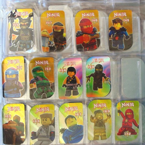 NINJA metal tag album, all glossy/foil, lot 149