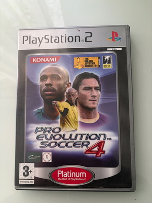 Pro Evolution Soccer 4 PlayStation 2 μεταχειρισμένο, Platinum
