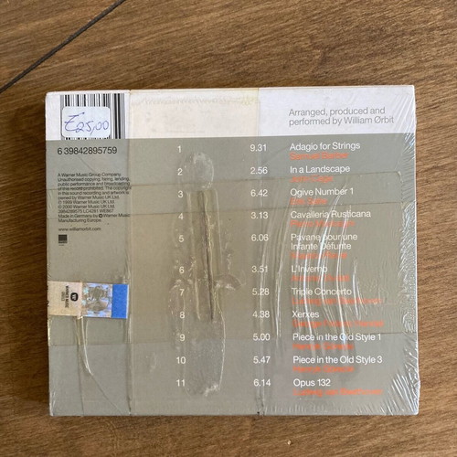 William Orbit Pieces in modern style CD new