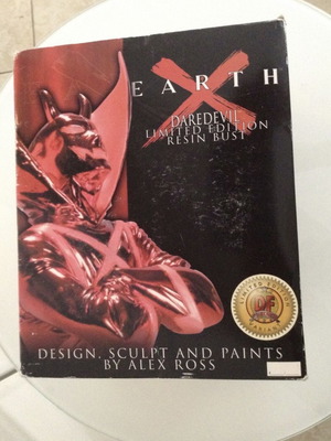 Earth X Daredevil Bronze Variant Bust Marvel καινούργιο, Alex Ross design