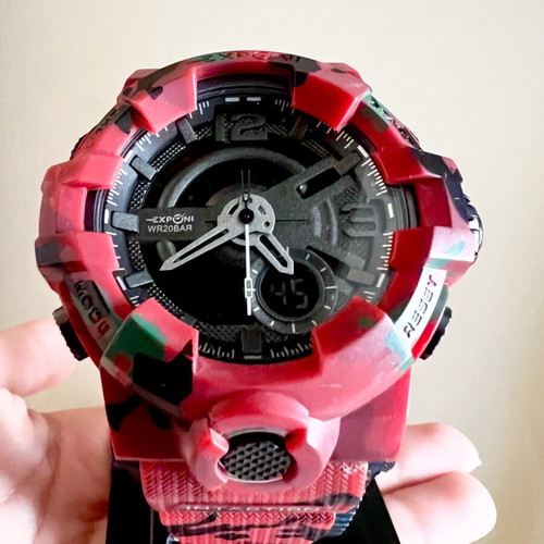 Expcni wristwatch men's new with black dial