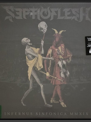 Septic Flesh Infernus Sinfonica MMXIX βινύλιο σαν καινούργιο, κόκκινο διαφανές