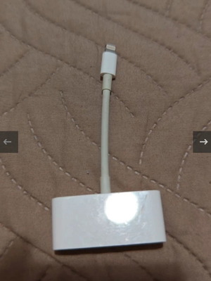Apple Lightning to VGA adapter used, genuine