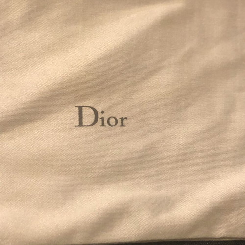 Christian Dior fabric glasses pouch like new, gray