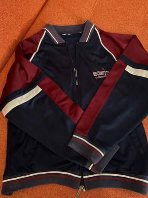 Converse All Star vintage jacket used, blue and red, size M