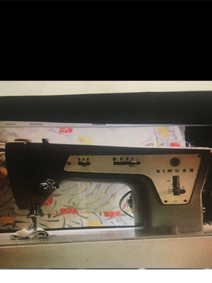 Singer electric sewing machine used