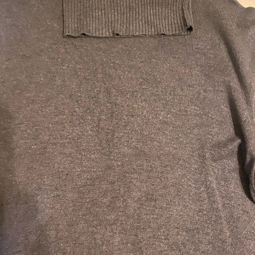 Zini boutique blouse used, gray, size S