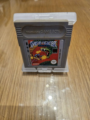 Burai Fighter Game Boy cartridge used with case