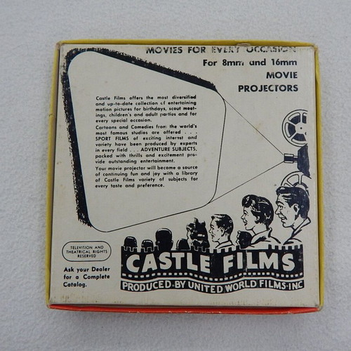 From Hand to Mouse 8mm film used, Castle Films 1960s with original box