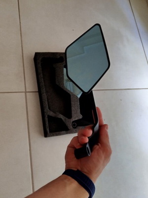 Universal motorcycle mirrors new