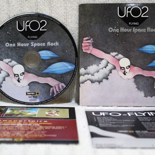 UFO UFO 2 Flying One Hour Space Rock CD album digipak