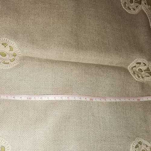 Crocheted linen doily like new