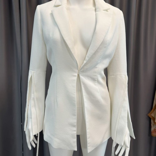 Women's white blazer, size XS