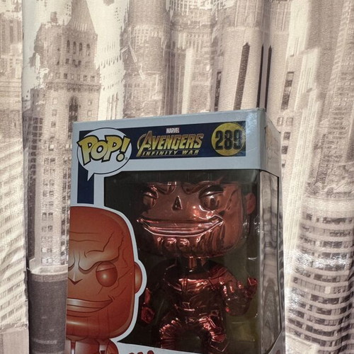 Thanos Red Gem Funko Pop! figure, Infinity War series 2018, sealed