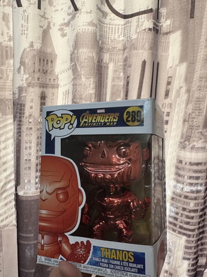 Thanos Red Gem Funko Pop! figure, Infinity War series 2018, sealed