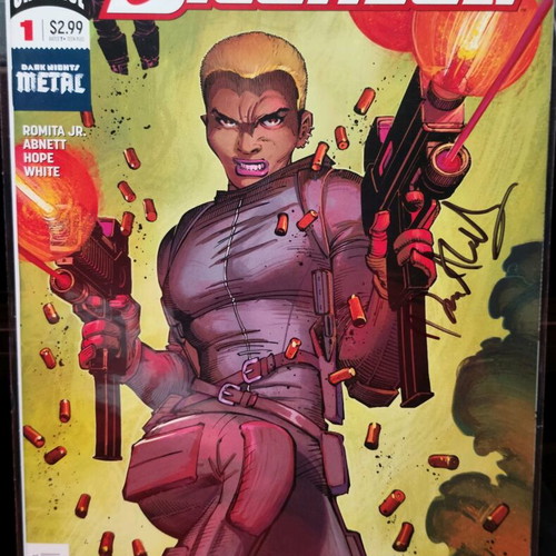 The Silencer #1 Signed comic like new, English