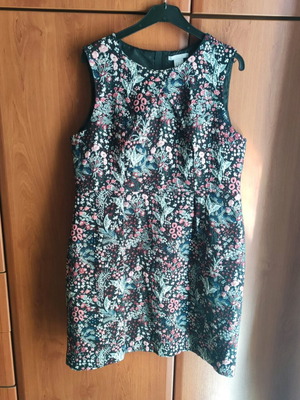 H&M dress multicolored like new, size XL