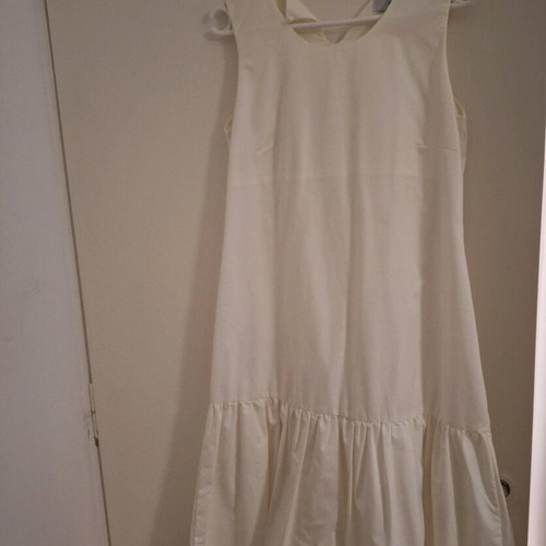 White midi dress Compania Fantastica like new