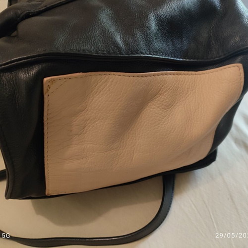 See by Chloe Nellie crossbody bag like new, black and pink leather