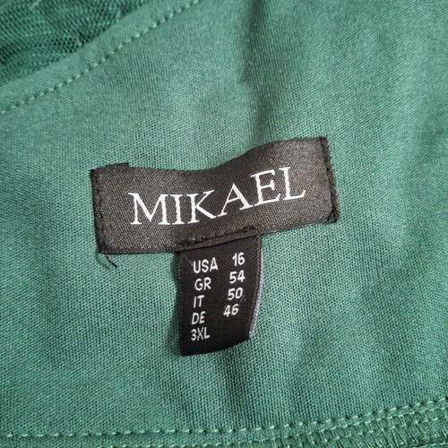 Mikael green dress like new, size XXXL