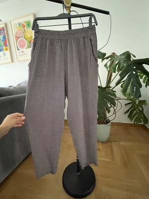 Badila loose summer pants like new, black and multicolor