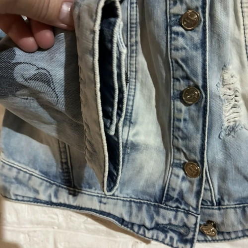 Galliano denim jacket like new, blue, size XL