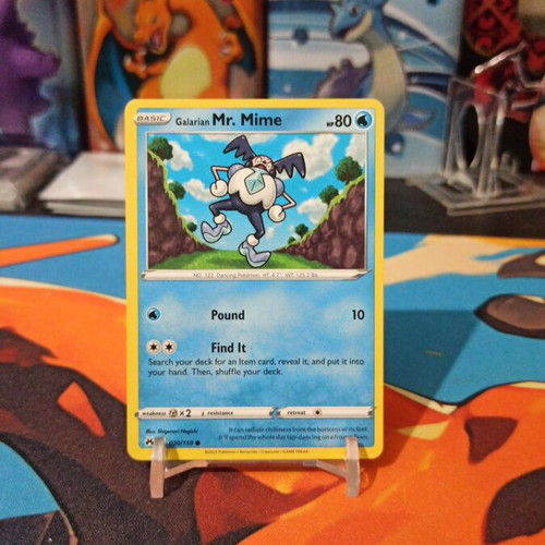 Galarian Mr. Mime Pokemon card