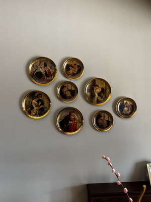 Polish wall plates like new, set