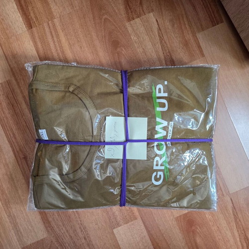 Men's green T-shirts size M, pack of 9, new with prints