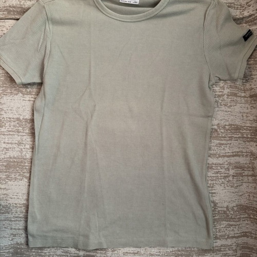 Bershka men's t-shirt turquoise size M like new