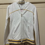 Guess jacket medium like new, white and red