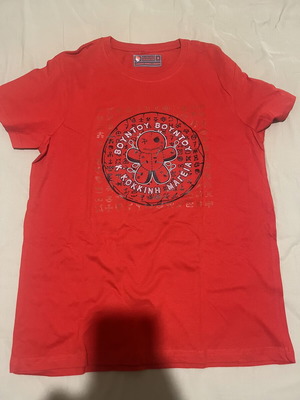 Olympiacos short-sleeve T-shirt Voodoo size M, new, authentic