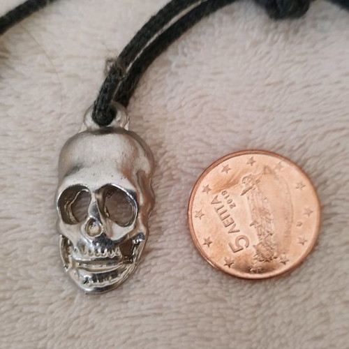 Silver necklace vintage 80's used