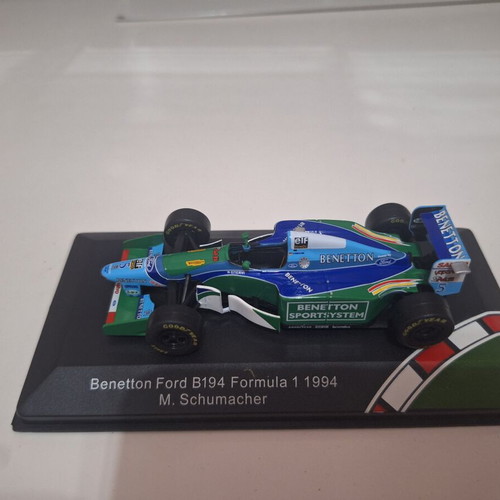 Benetton Ford B194 1994 F1 Car Michael Schumacher 1:43 Scale Like New