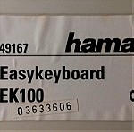  Πληκτρολόγιο HAMA Easykeyboard EK100