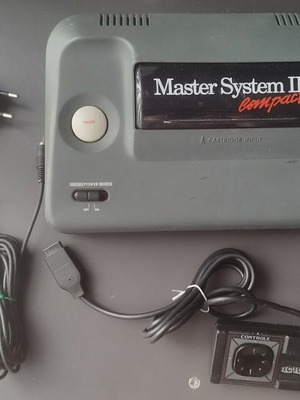 Sega Master System III Compact Tec Toy console used with Sonic