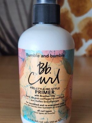 Bumble and bumble curl primer used 250ml for curly hair