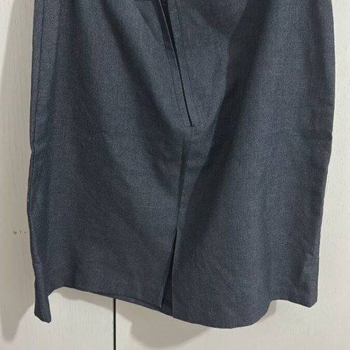Skirt used, size 40, 100% cotton, gray