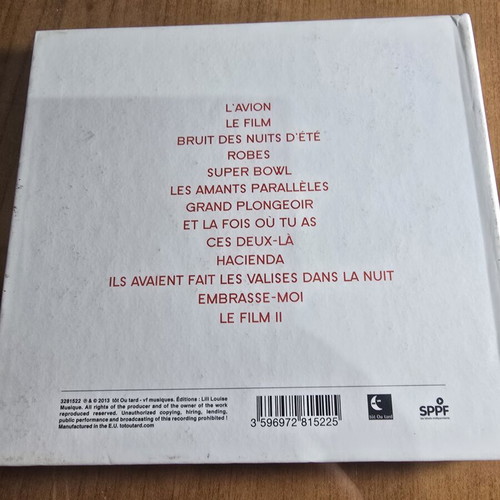 Vincent Delerm Les Amants Parallèles Digibook CD like new, 2013