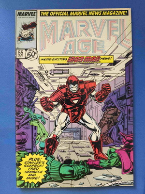 Marvel Age 55 comic used, English