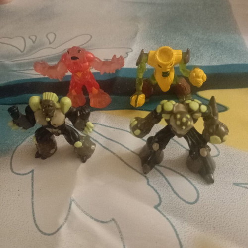 Gormiti Atomic figures used