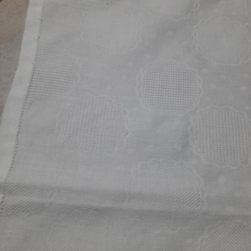 Woven dinner napkins set of 6, like new, white 48x44 cm