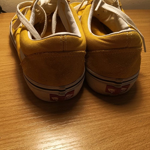 Vans shoes used, size 39, yellow
