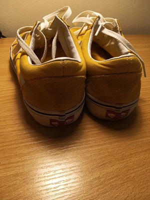 Vans shoes used, size 39, yellow