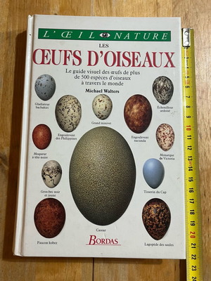 Les œufs d’oiseaux book like new, French bird egg guide