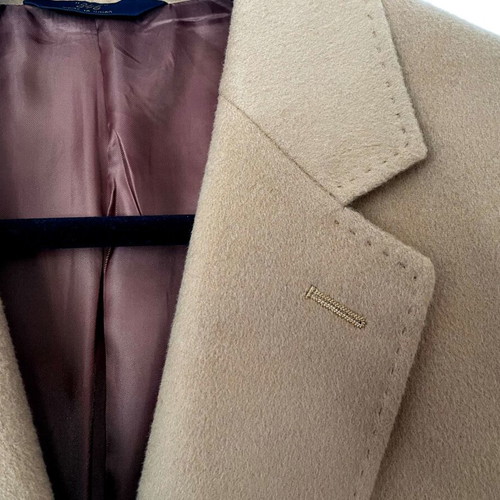 Brooks Brothers wool coat beige like new