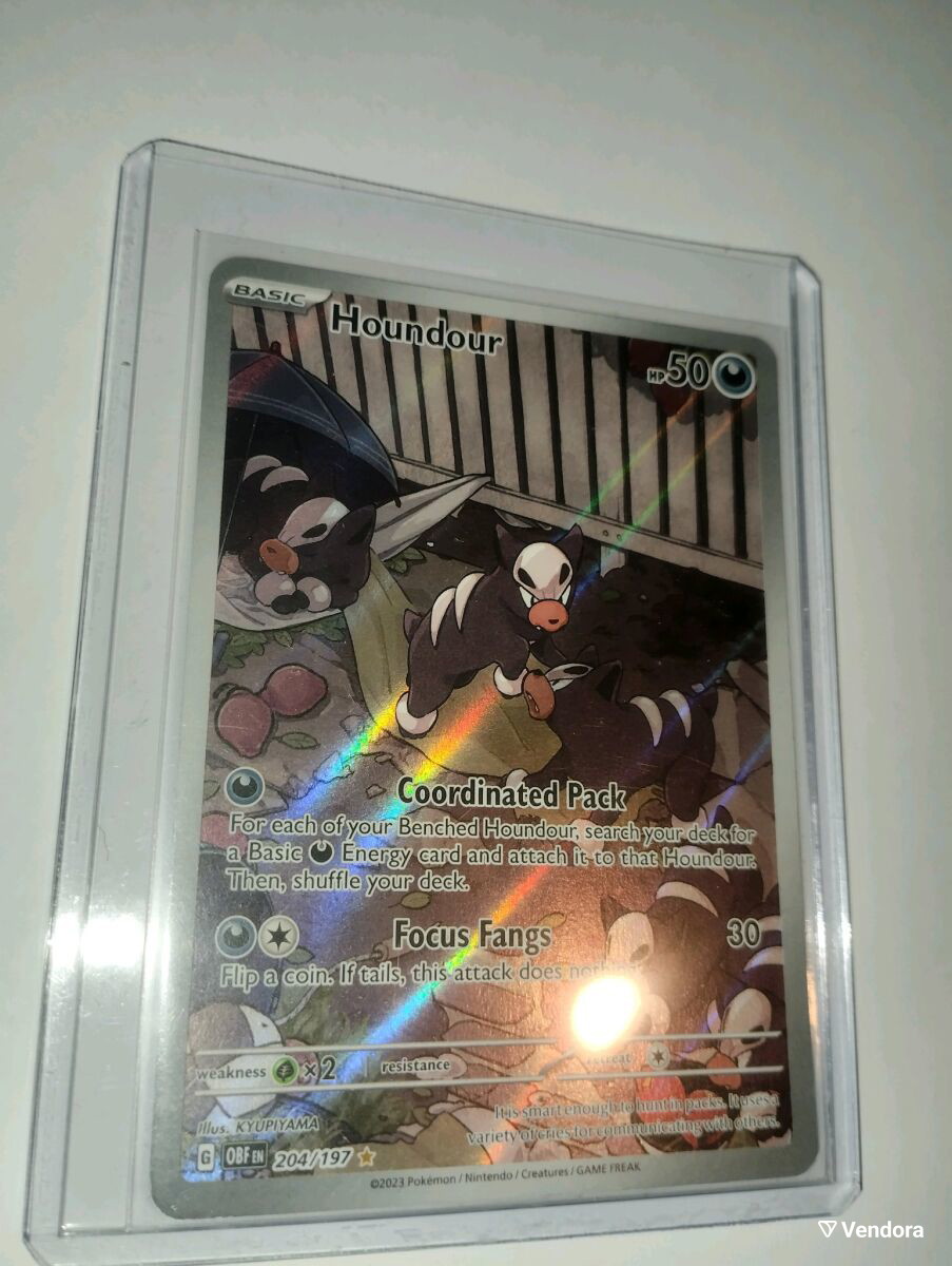 Houndour Pokemon card like new -  11,99 - Vendora.cy