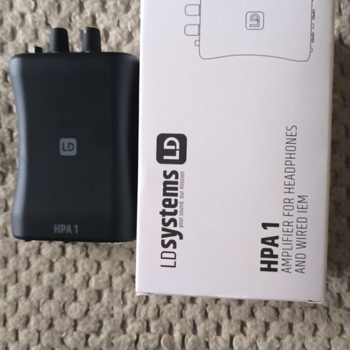 LD Systems HPA1 headphone amplifier like new