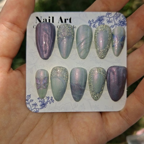 Press On Nails new with application tools
